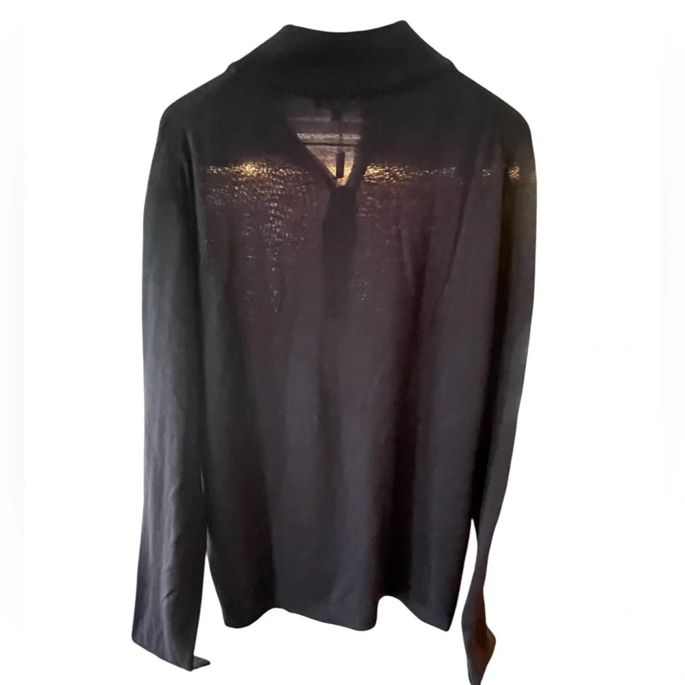 🐑💜NWT MARCO FIORI Men's XL Plum 100% Merino Extra Fine Wool Sweater. Gorgeous!